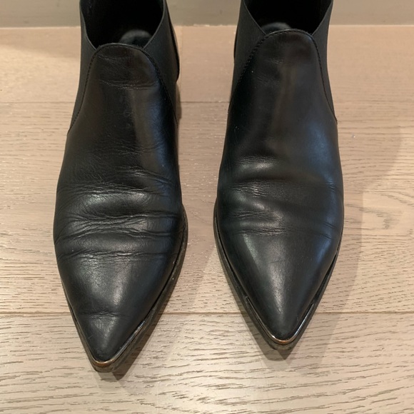 Acne Studio Black Jenny Booties - Picture 2 of 4